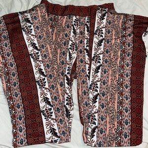 Stretchy flare pants